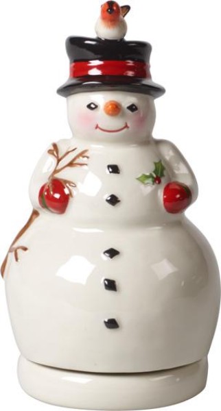 Villeroy & Boch Nostalgic Melody Schneemann drehend 15x8cm