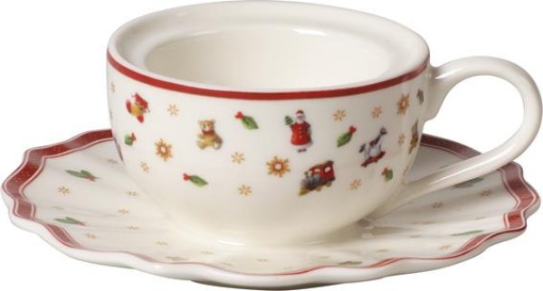 Villeroy & Boch Toy’s Delight Decoration Teelichthalter Kaffeetasse 9,8×9,8x6cm