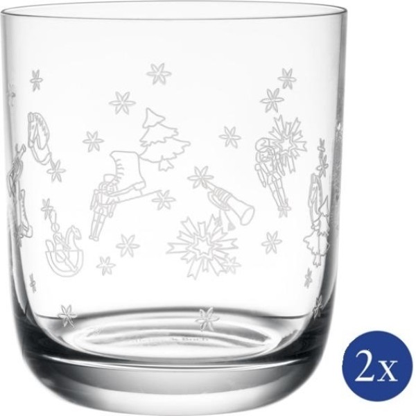 Villeroy & Boch Toy´s Delight Wasserglas / Saftglas / Cocktailglas Set 2tlg. je 250ml