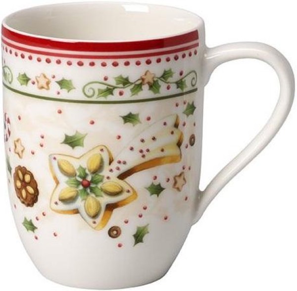 Villeroy & Boch Winter Bakery Delight Becher mit Henkel Sternschnuppe 0,34l