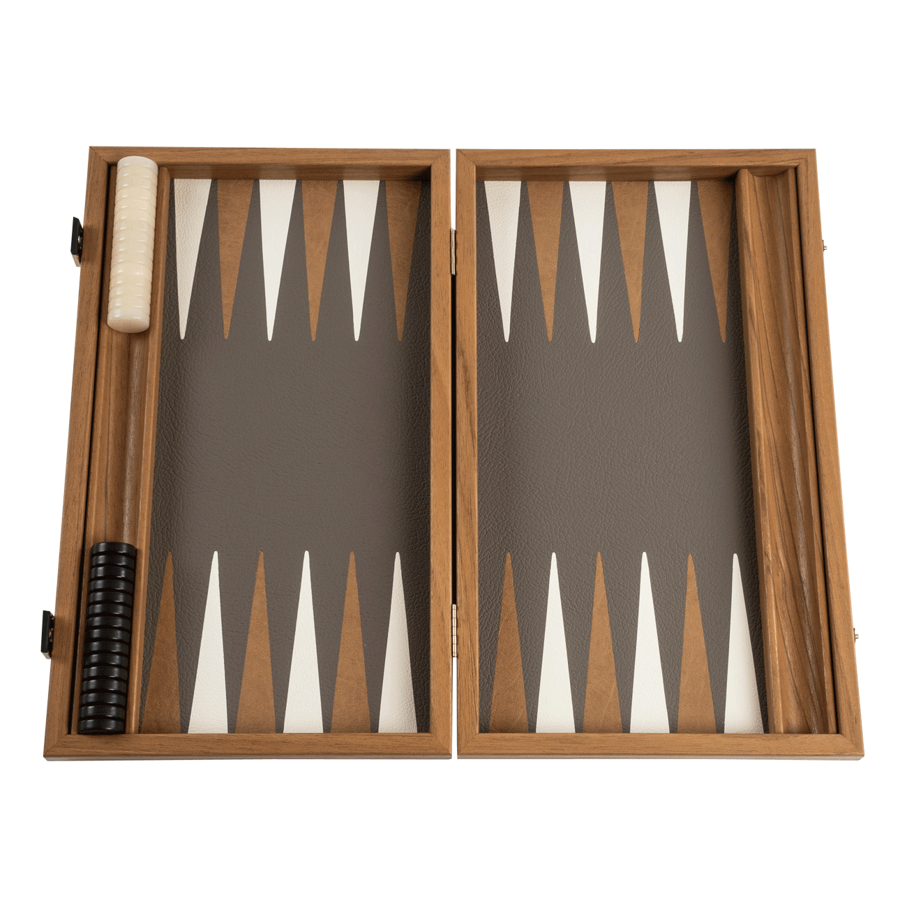 Backgammon Lederintarsie medium 45 x 38 cm