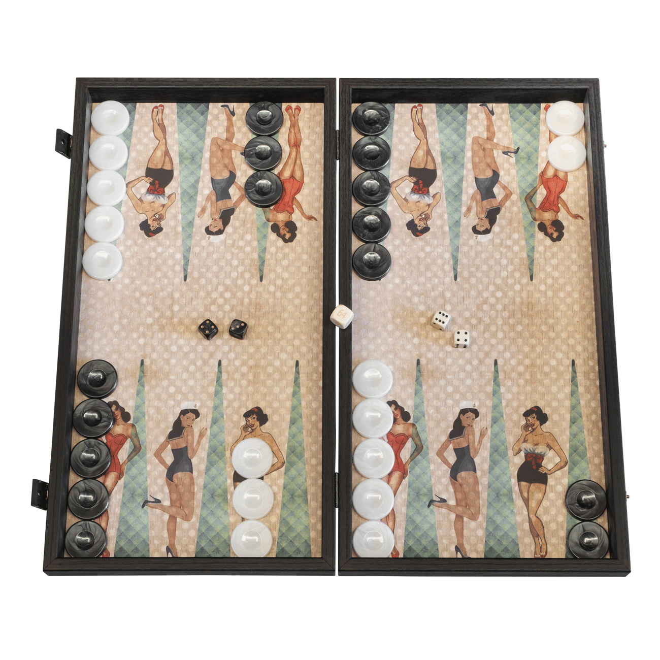 Backgammon "Pin up Girls"