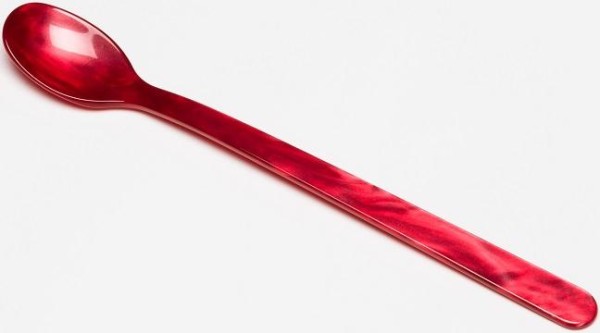 G.F. Heim Söhne Longdrinklöffel aus Acrylglas rot 22cm 72/22-21