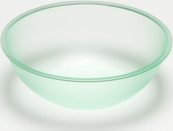 G.F. Heim Söhne Salatschüssel aus Acrylglas satiniert ice green 36,5cm 440-51