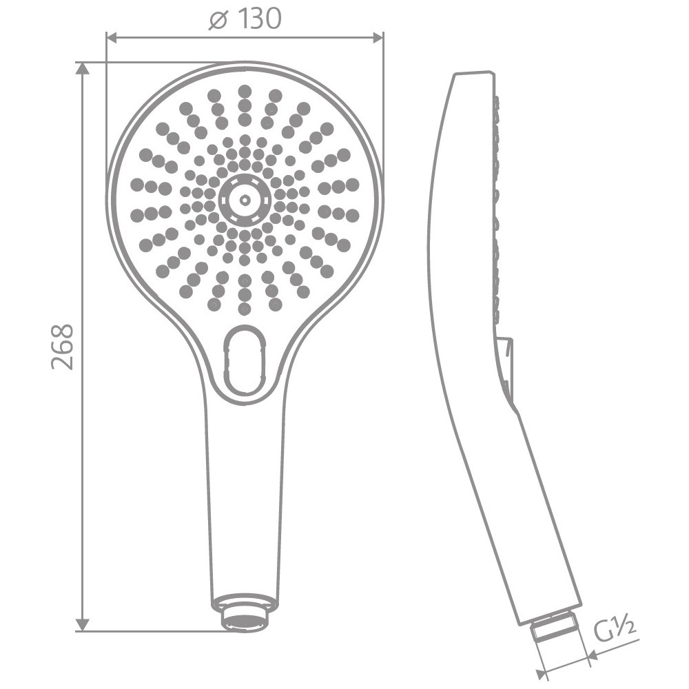 HSK Designhandbrause AquaXPro