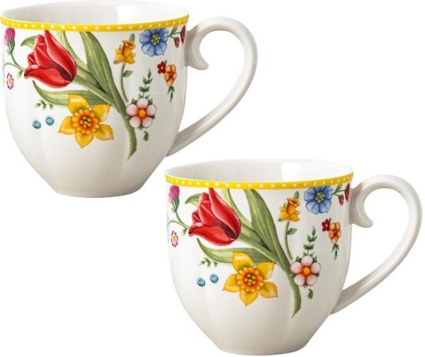 Villeroy & Boch Spring Awakening Becher mit Henkel Set 2tlg.