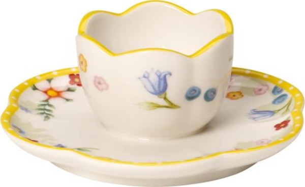 Villeroy & Boch Spring Awakening Eierbecher mit Unterteller