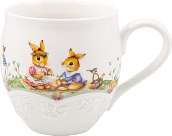 Villeroy & Boch Spring Fantasy Becher mit Henkel Blumenwiese