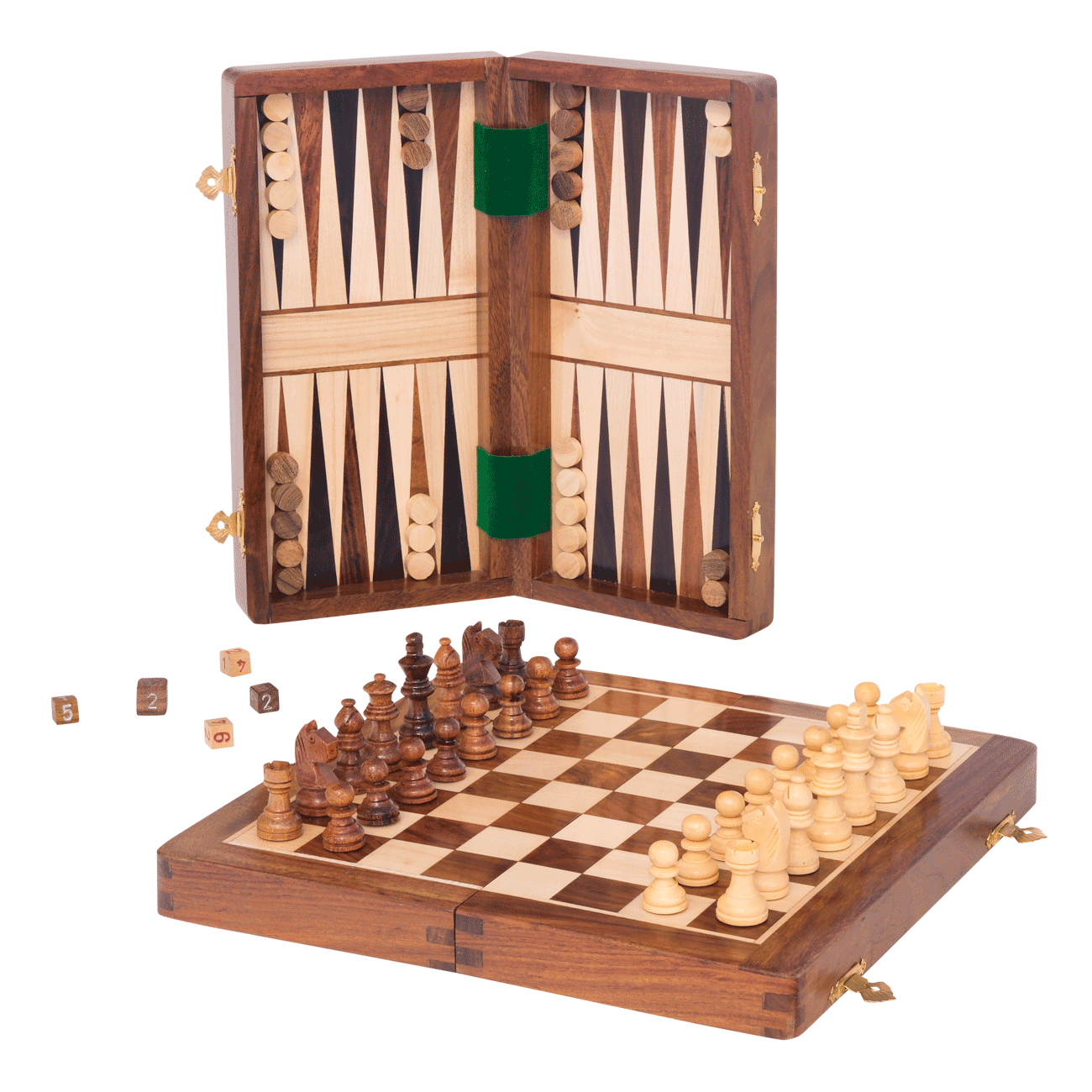 Schach/Backgammon magnetisch 25 cm