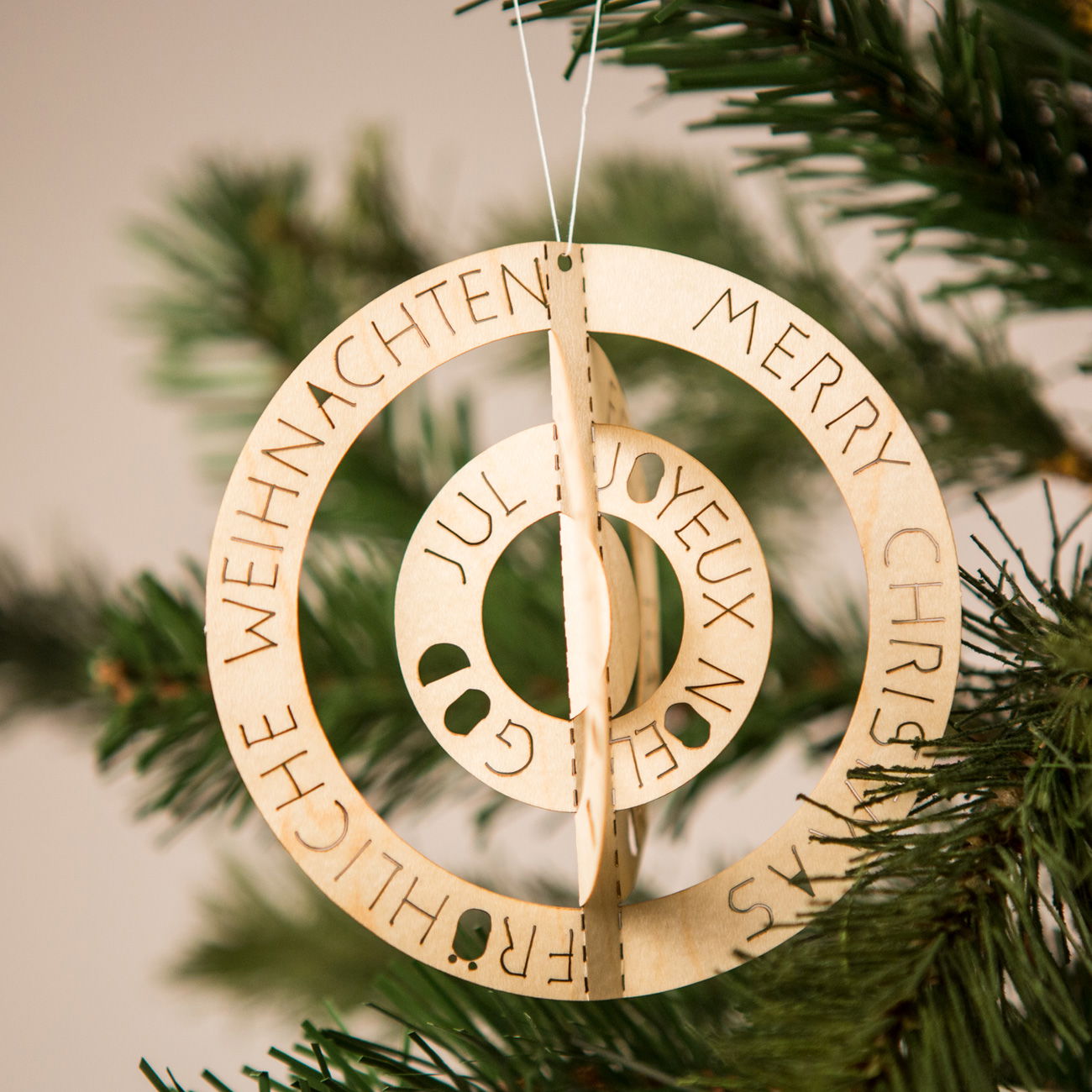 Weihnachtsornament Christmas Circle