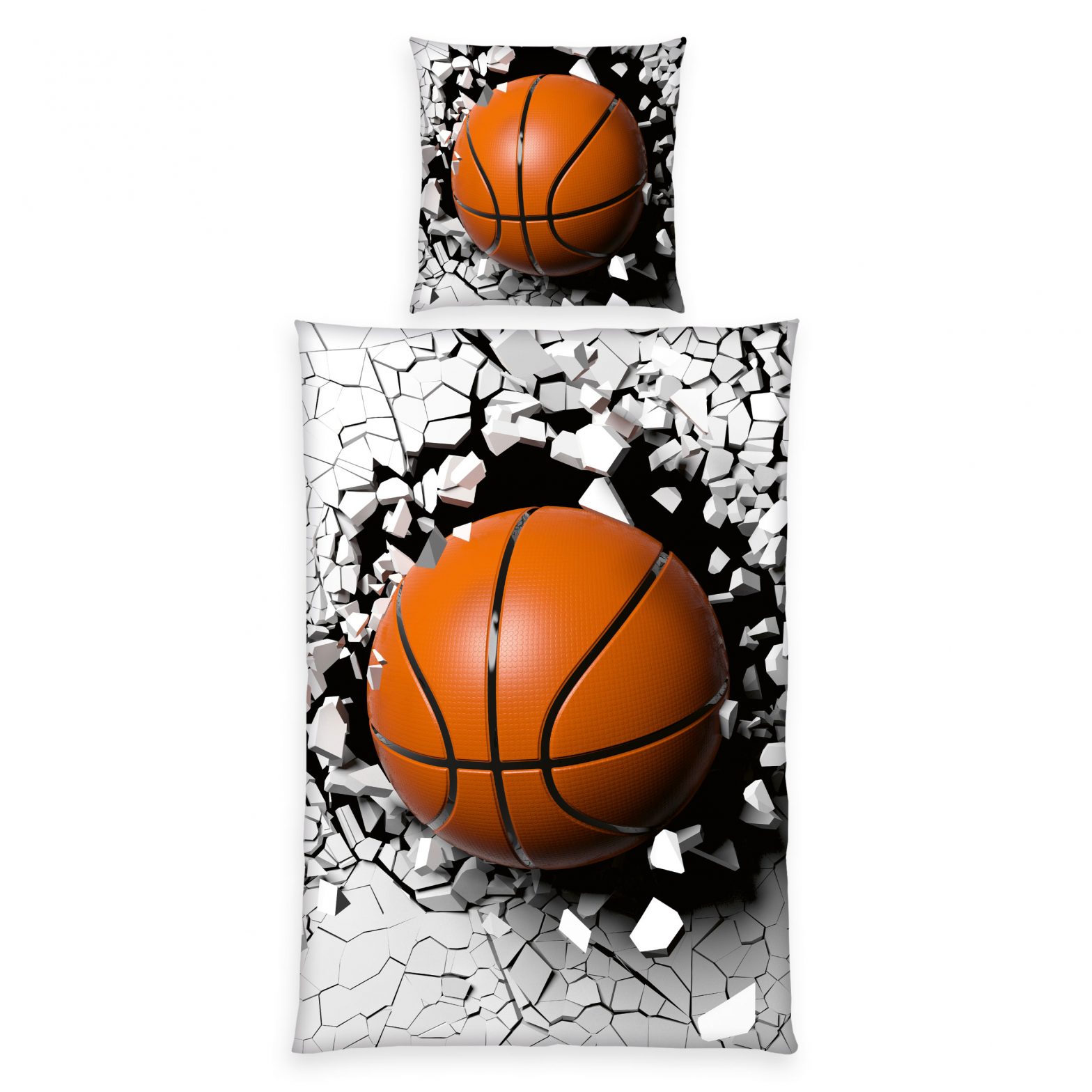 Young Collection Bettwäsche – 3D Basketball