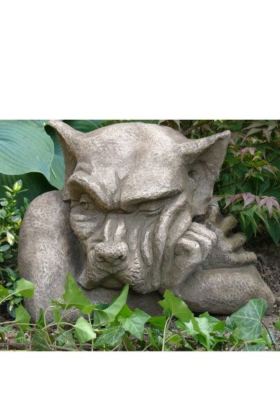 Gartenfigur „FENSTERHOCKER GARGOYLE“ wachsam © by Fiona Scott – Original von …