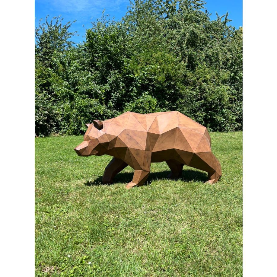 Geometrische Tiere „Bär“, groß