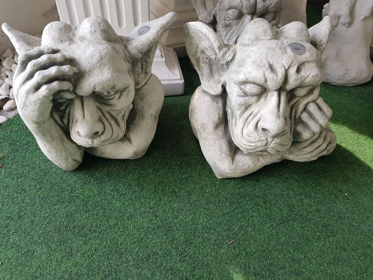 Gartenfigur Gargoyle Set