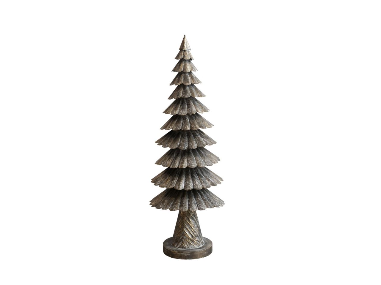 Weihnachtsbaum antik gold L von Chic Antique