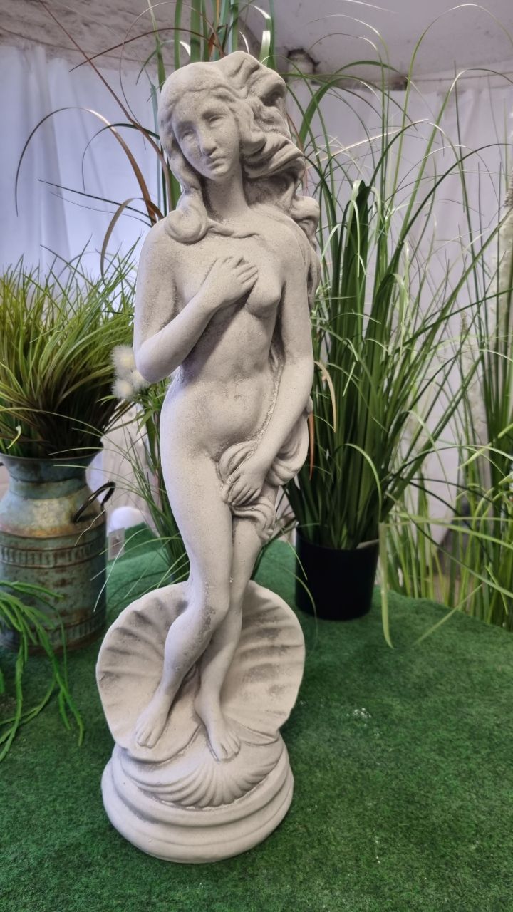 Gartenfigur „Die Geburt der Venus“, klein, verschiedene Farben