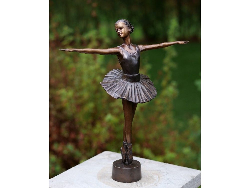 Bronzefigur Ballerina