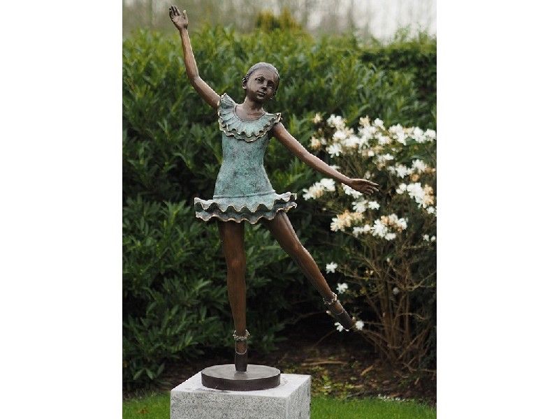 Bronzefigur Ballerina