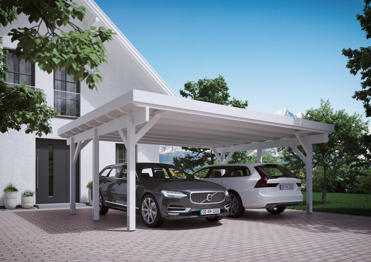 Carport Houston I 6,34×5,04 m