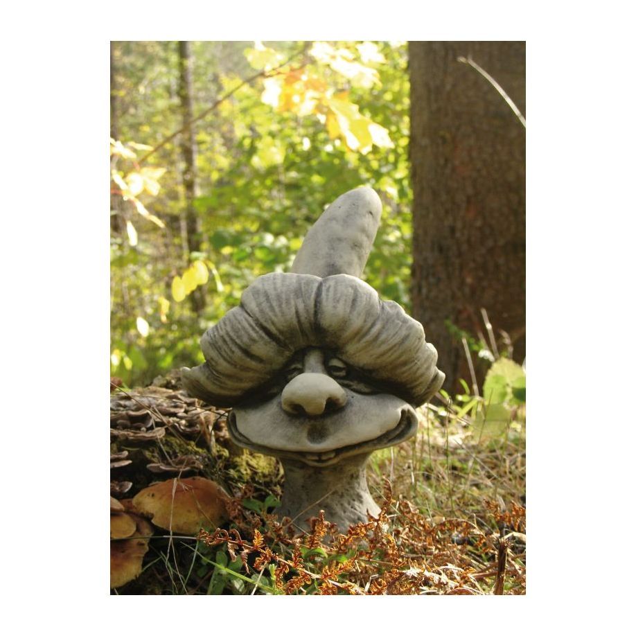 Gartenfigur Magic Mushrooms Komplettes 5er Set – Original von Vidroflor