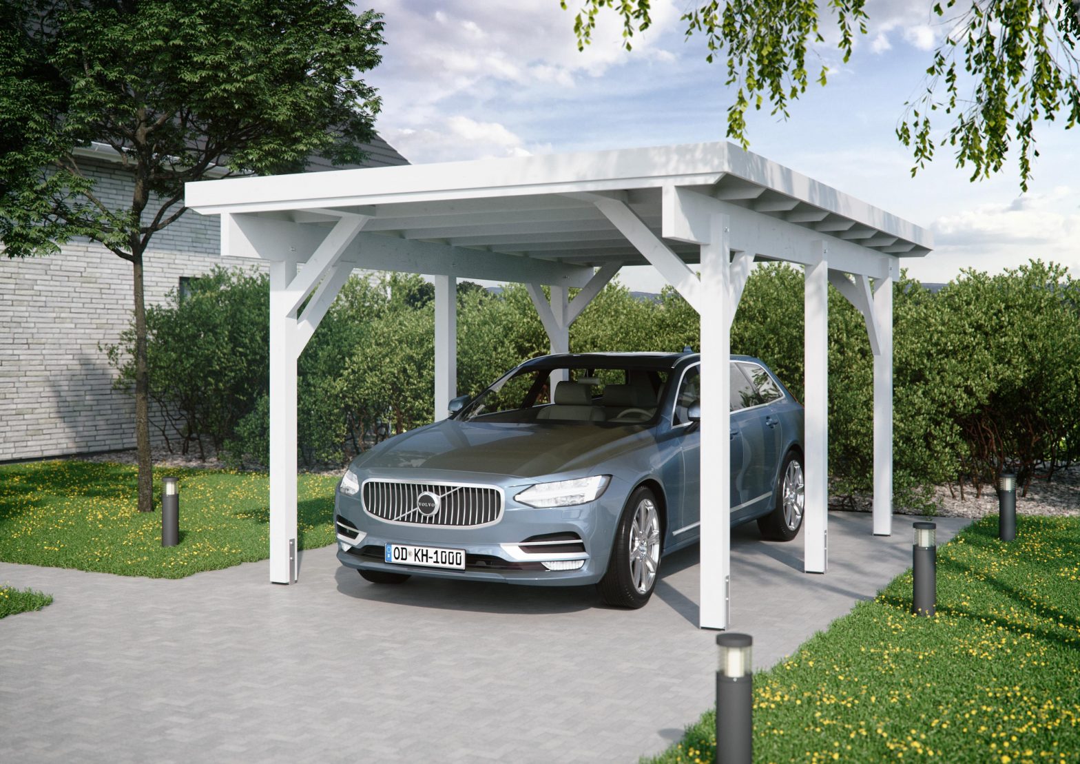 Carport Chicago I 3,44×5,04 m