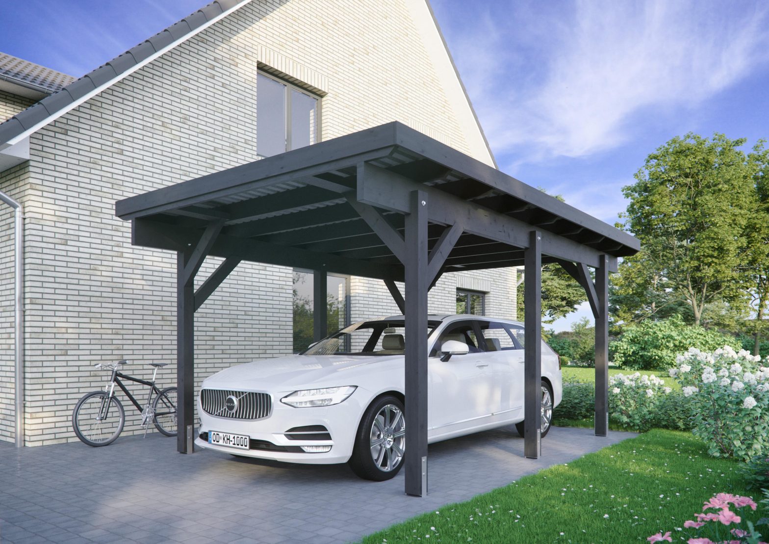 Carport Chicago II 3,44×5,04 m