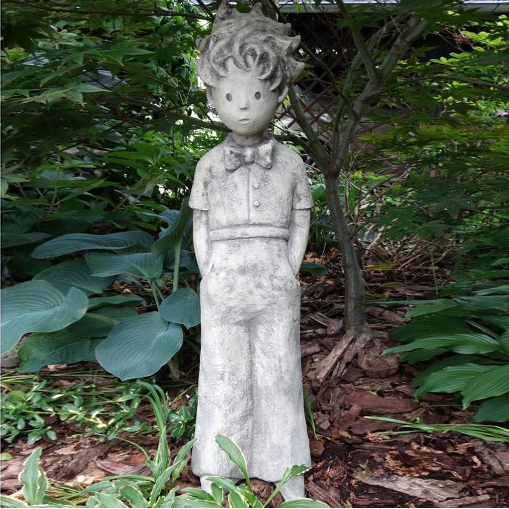 Gartenfigur „Der kleine Prinz“ – Original von Vidroflor