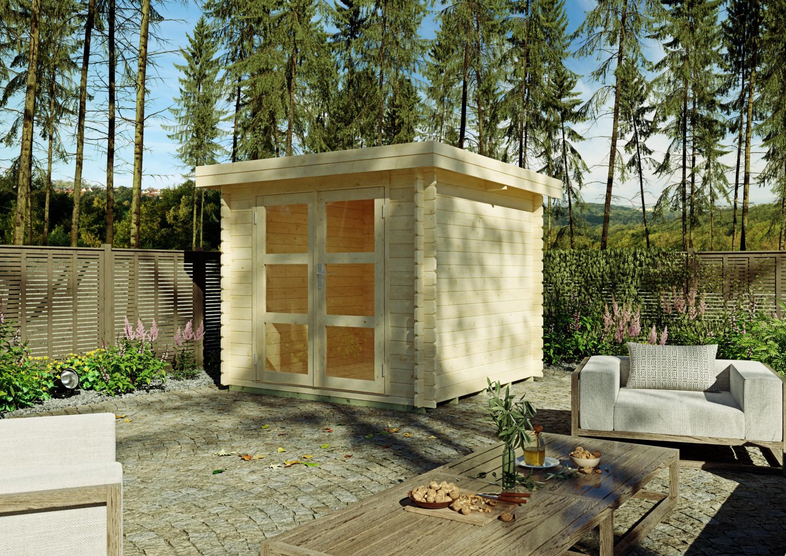 Gartenhaus Stamford I 2,20×2,20 m