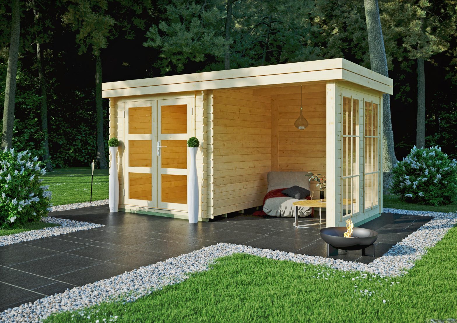 Gartenhaus Enfield I 4,00×2,00 m