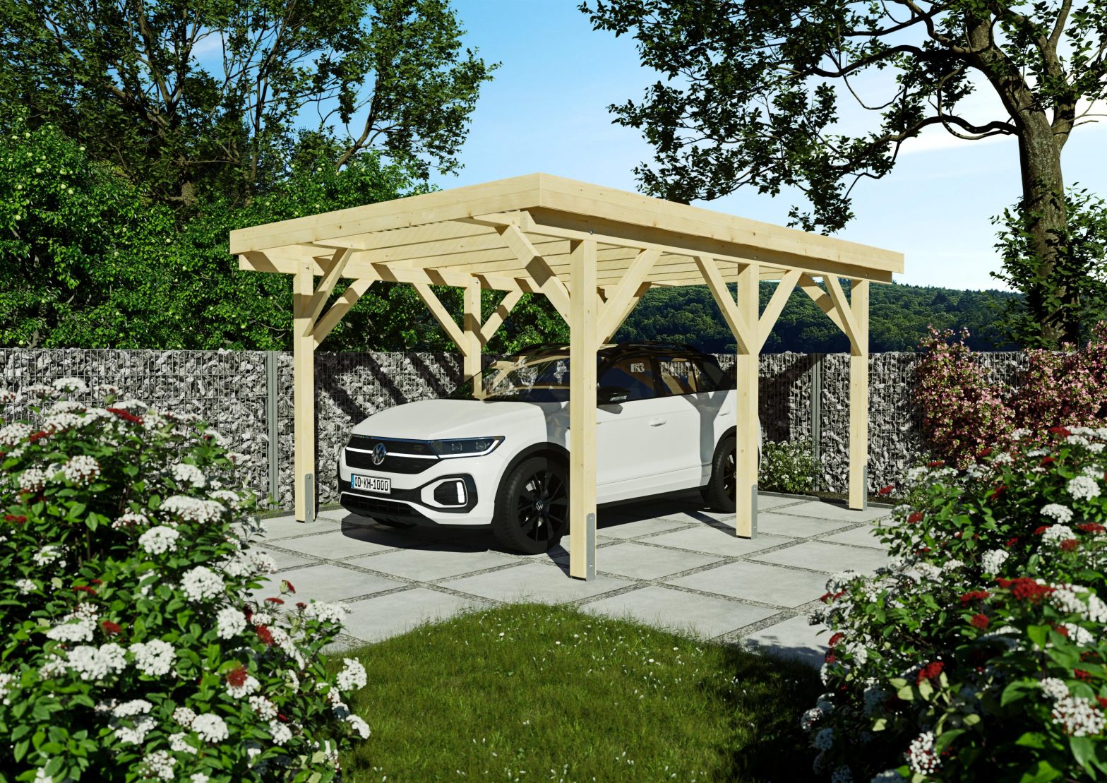 Carport Irvine I 3,44×5,00 m