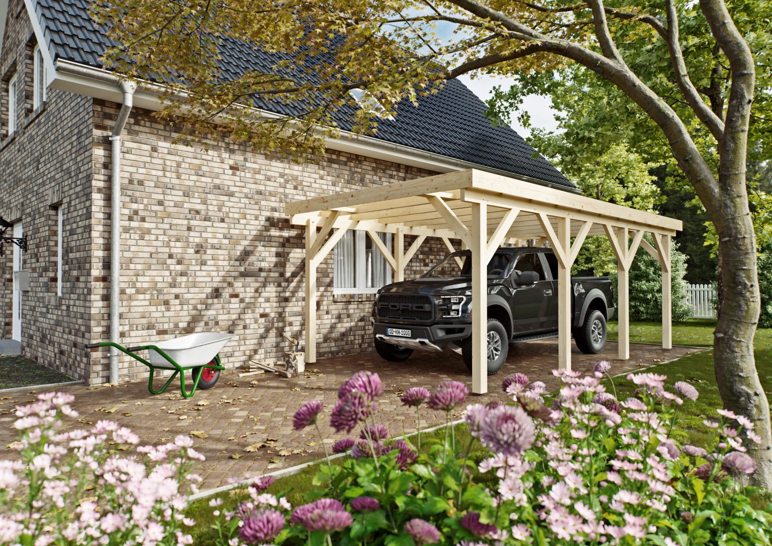 Carport Irvine II 3,44×6,50 m