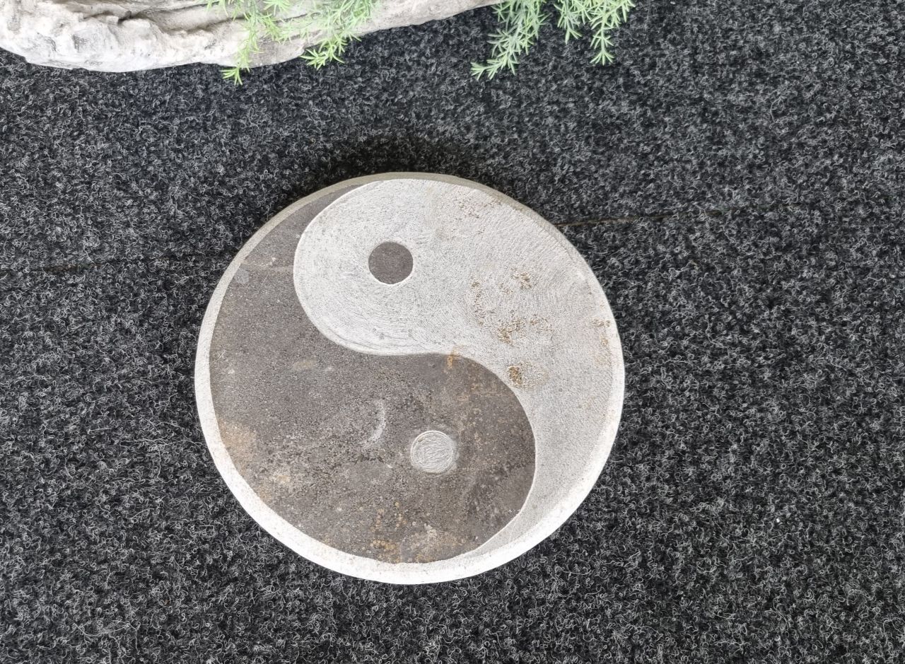 Trittplatte Yin Yang