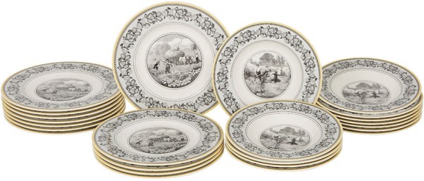 Villeroy & Boch Audun Ferme Tafel-Set für 12 Personen / 24 Teile