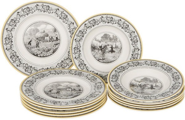 Villeroy & Boch Audun Ferme Tafel-Set für 6 Personen / 12 Teile