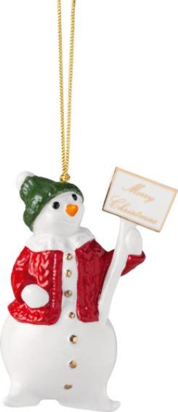 Villeroy & Boch Christmas Classics Ornament Schneemann