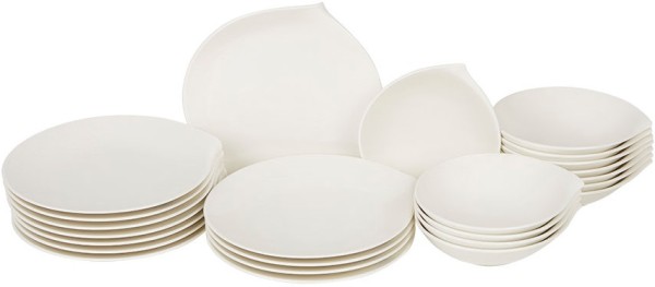 Villeroy & Boch Flow Tafel-Set für 12 Personen / 24 Teile