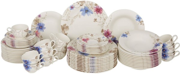 Villeroy & Boch Mariefleur Gris Basic Basic-Set für 12 Personen / 60 Teile