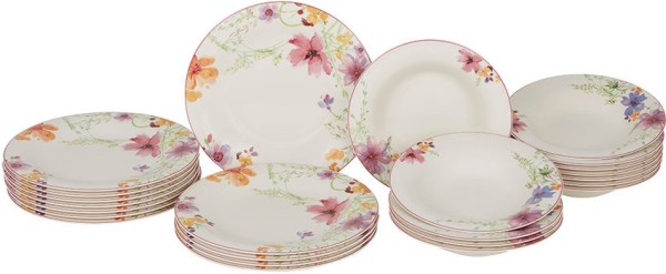 Villeroy & Boch Mariefleur Basic Tafel-Set für 12 Personen / 24 Teile