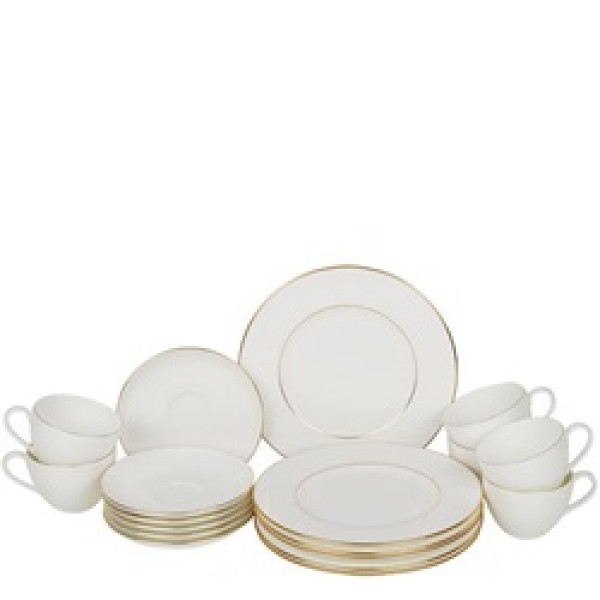 Villeroy & Boch Signature Anmut Gold Kaffee-Set für 6 Personen / 18 Teile