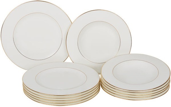 Villeroy & Boch Signature Anmut Gold Tafel-Set für 6 Personen / 12 Teile