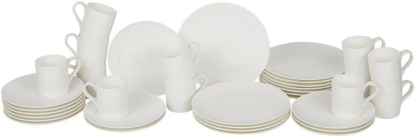 Villeroy & Boch Signature MetroChic Blanc Kaffee-Set für 12 Personen / 36 Teile