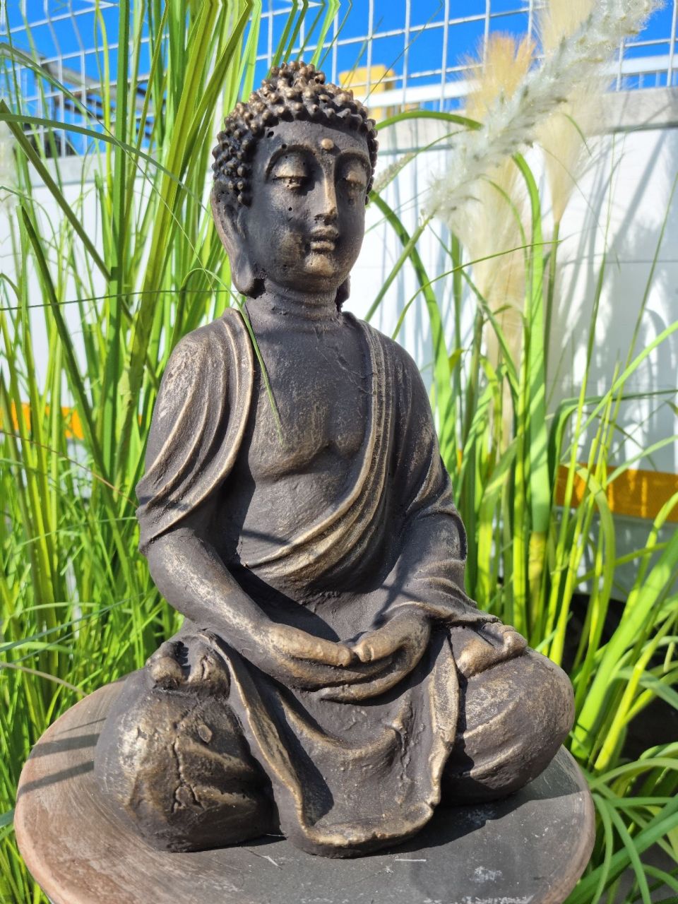 Gartenfigur Buddha XS, „Elegance“