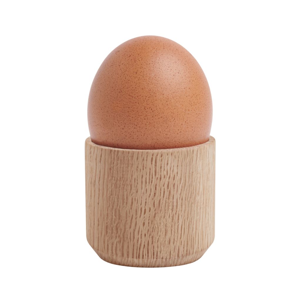 EKTA Living – Egg me – 2er-Set Eierbecher aus Eichenholz