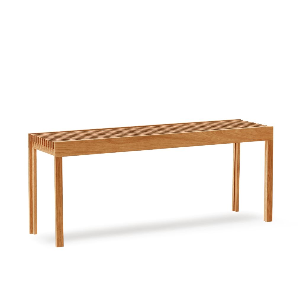 FORM & REFINE – LIGHTWEIGHT BENCH – Sitzbank aus Eichenholz (110 cm)